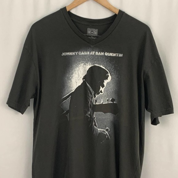 Converse Johnny Cash Tshirt L - Picture 2 of 5